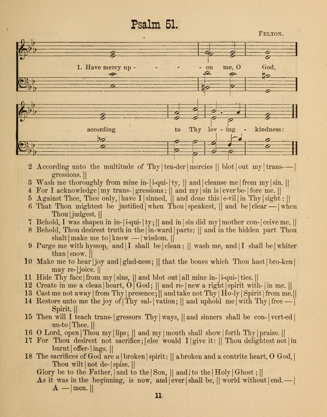 Augsburg Songs for Sunday Schools and other services page 11