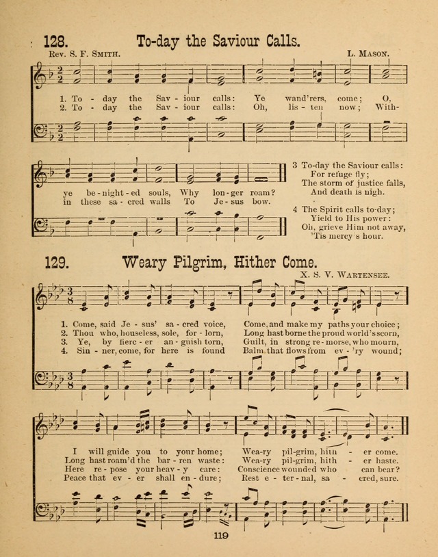 Augsburg Songs for Sunday Schools and other services page 119