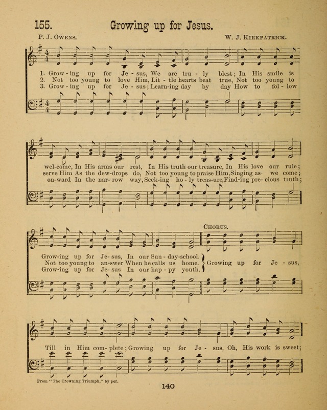 Augsburg Songs for Sunday Schools and other services page 140