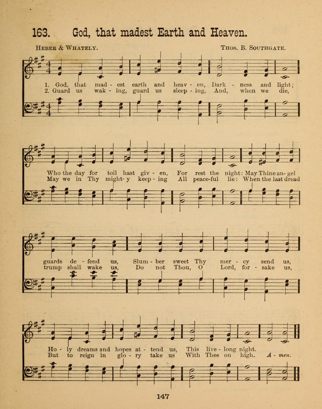 Augsburg Songs for Sunday Schools and other services page 147