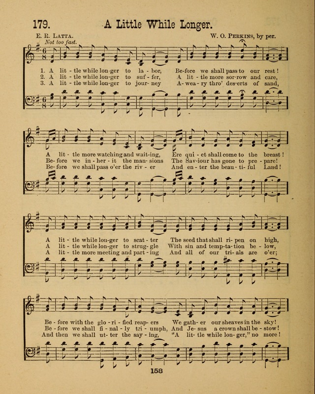 Augsburg Songs for Sunday Schools and other services page 158