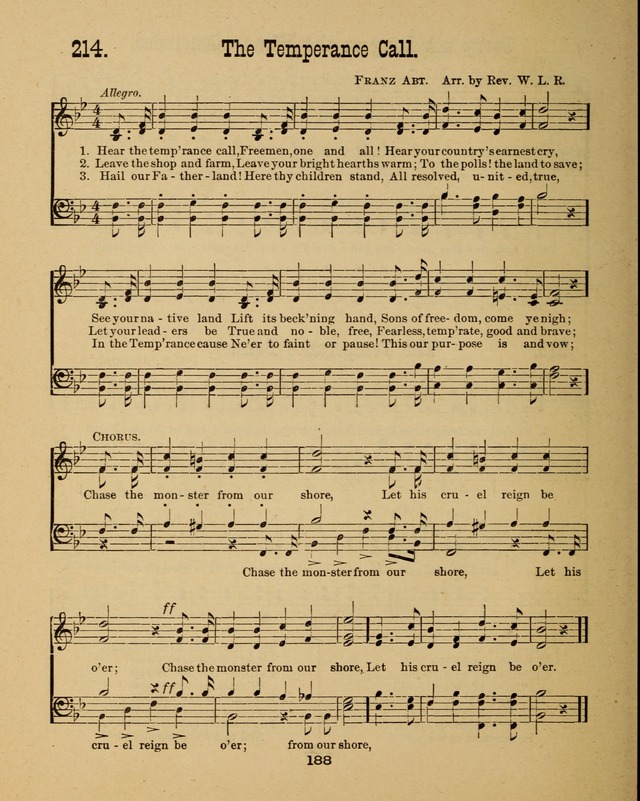 Augsburg Songs for Sunday Schools and other services page 188