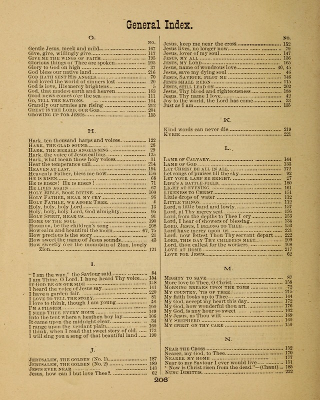 Augsburg Songs for Sunday Schools and other services page 206