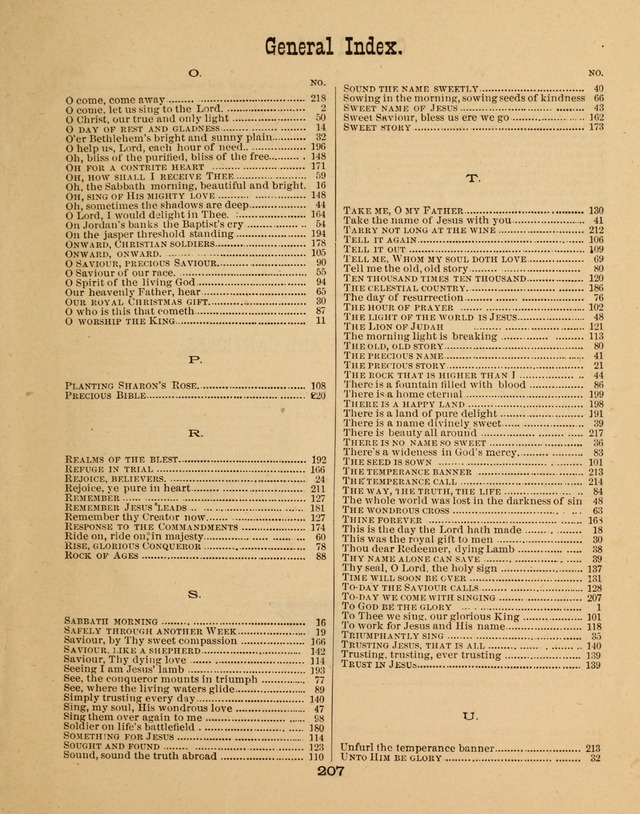 Augsburg Songs for Sunday Schools and other services page 207