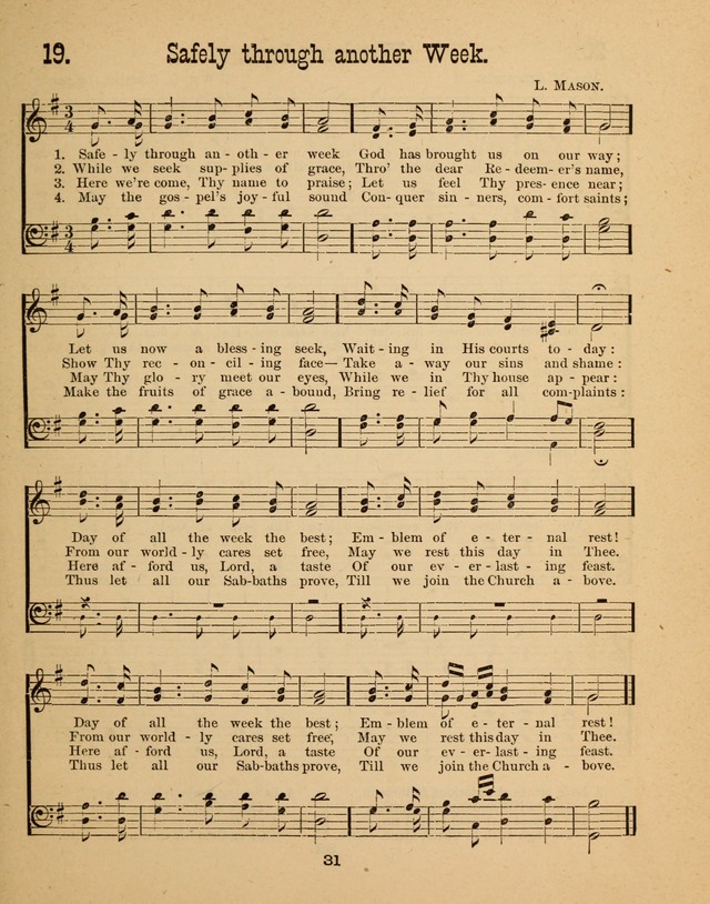 Augsburg Songs for Sunday Schools and other services page 31