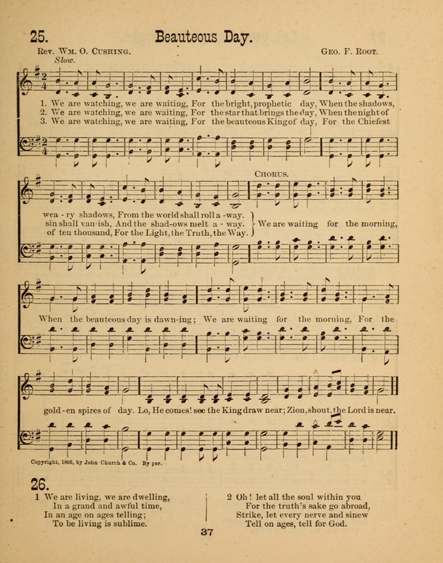 Augsburg Songs for Sunday Schools and other services page 37