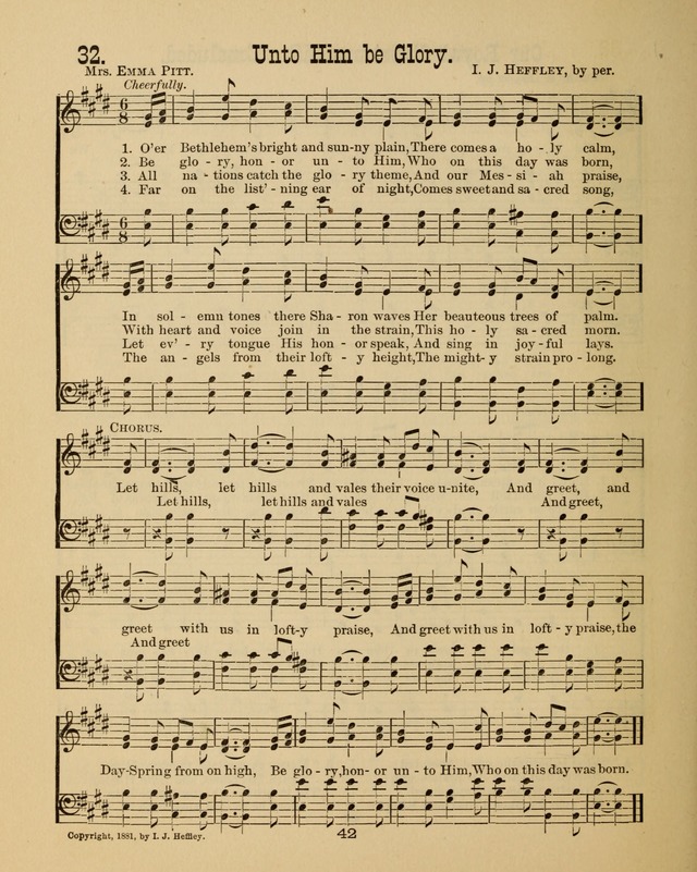 Augsburg Songs for Sunday Schools and other services page 42