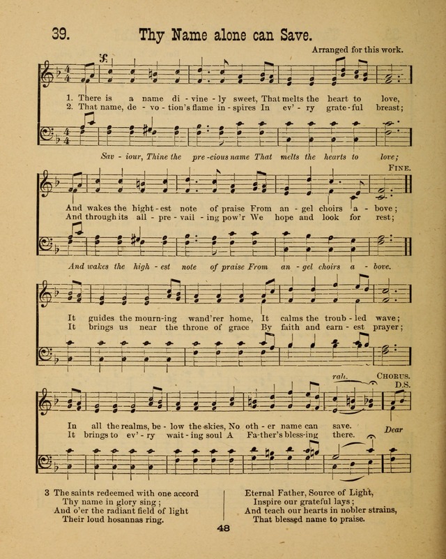 Augsburg Songs for Sunday Schools and other services page 48