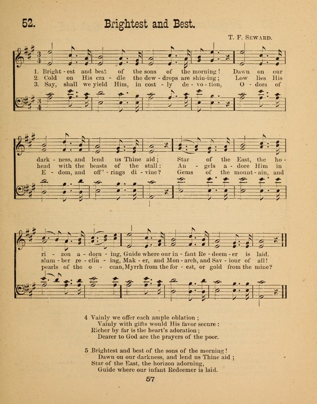 Augsburg Songs for Sunday Schools and other services page 57
