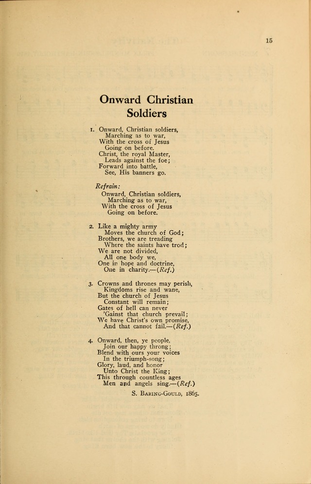Advent Songs: a revision of old hymns to meet modern needs page 16