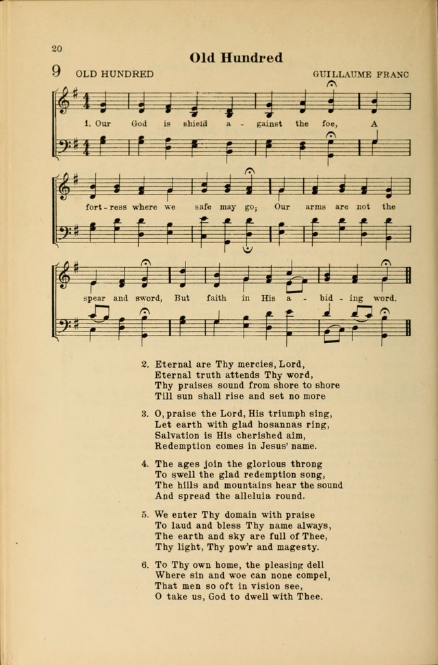 Advent Songs: a revision of old hymns to meet modern needs page 21