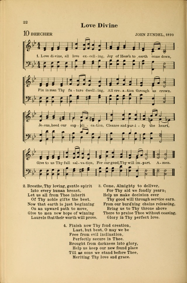 Advent Songs: a revision of old hymns to meet modern needs page 23
