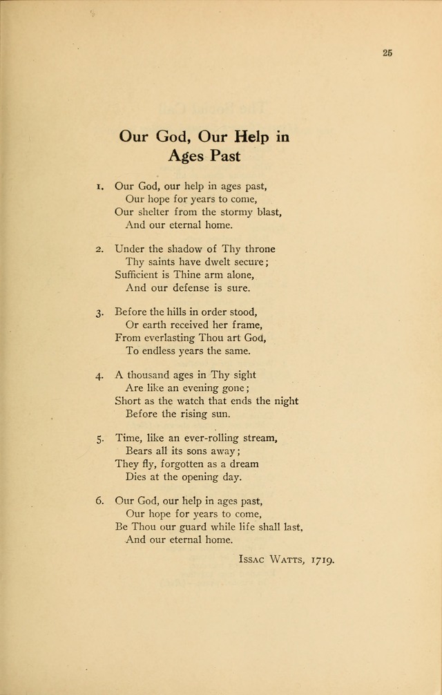 Advent Songs: a revision of old hymns to meet modern needs page 26