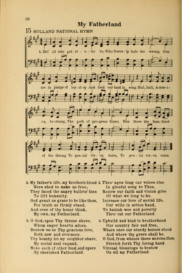 Advent Songs: a revision of old hymns to meet modern needs page 31