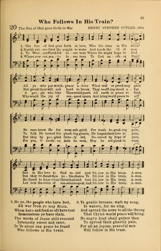 Advent Songs: a revision of old hymns to meet modern needs page 36