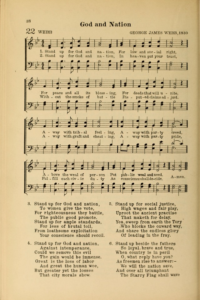 Advent Songs: a revision of old hymns to meet modern needs page 39