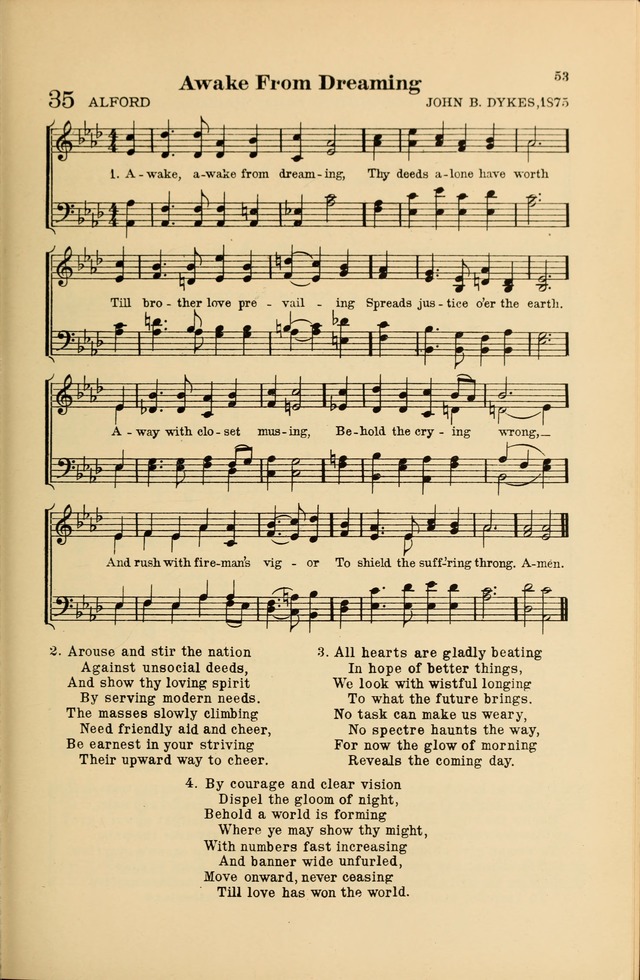Advent Songs: a revision of old hymns to meet modern needs page 54