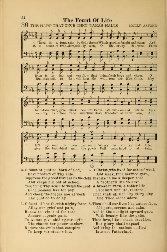 Advent Songs: a revision of old hymns to meet modern needs page 55