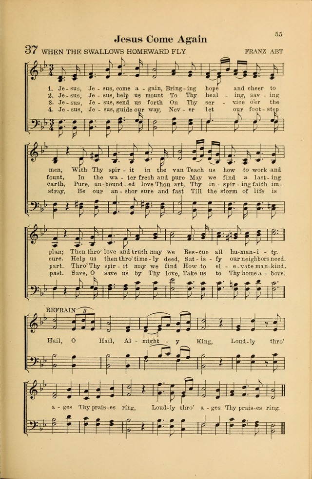 Advent Songs: a revision of old hymns to meet modern needs page 56