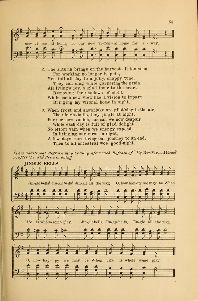 Advent Songs: a revision of old hymns to meet modern needs page 64