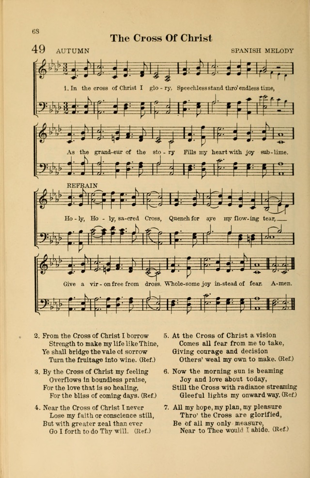 Advent Songs: a revision of old hymns to meet modern needs page 69