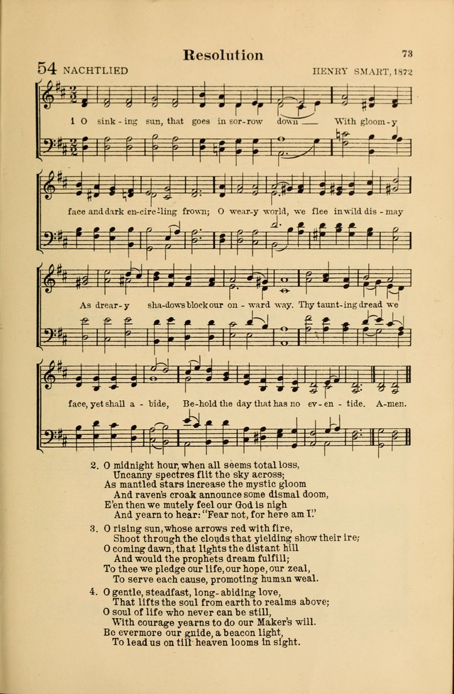 Advent Songs: a revision of old hymns to meet modern needs page 74