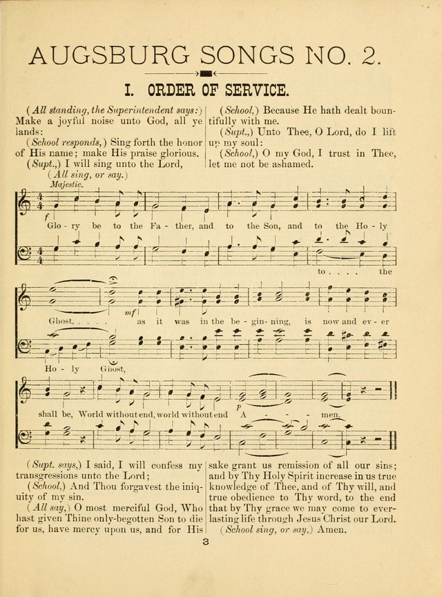 Augsburg Songs No. 2: for Sunday schools and other services page 10