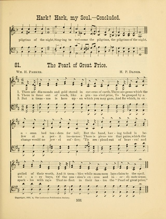 Augsburg Songs No. 2: for Sunday schools and other services page 108