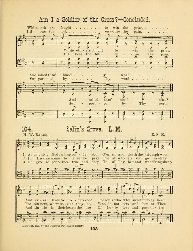 Augsburg Songs No. 2: for Sunday schools and other services page 130