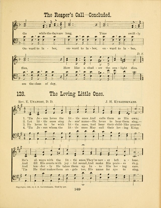 Augsburg Songs No. 2: for Sunday schools and other services page 156