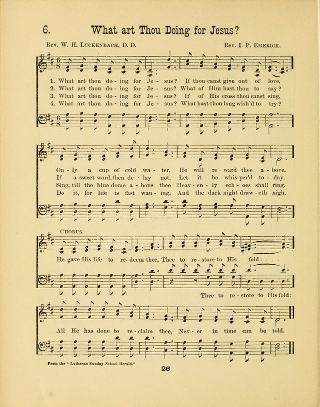 Augsburg Songs No. 2: for Sunday schools and other services page 33