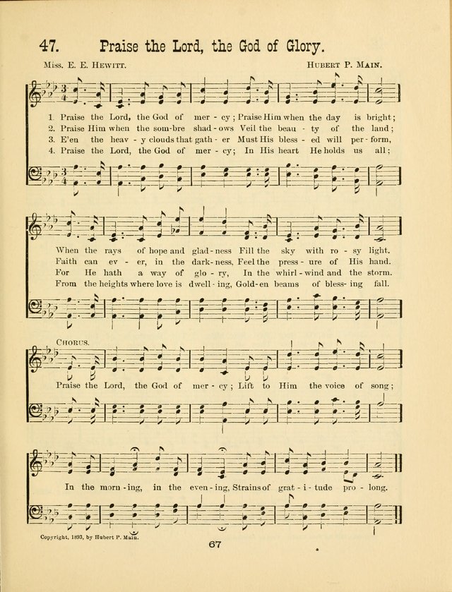 Augsburg Songs No. 2: for Sunday schools and other services page 74