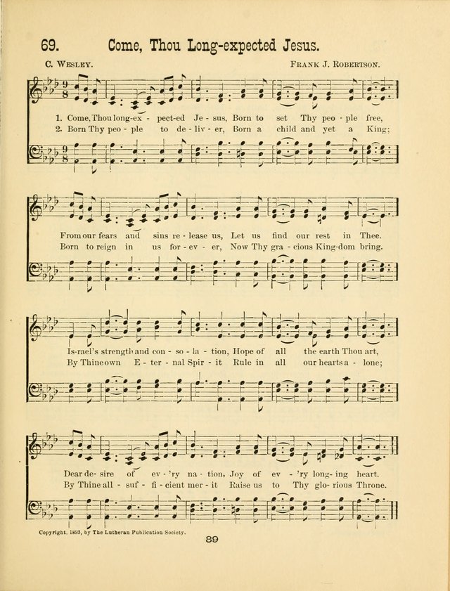 Augsburg Songs No. 2: for Sunday schools and other services page 96