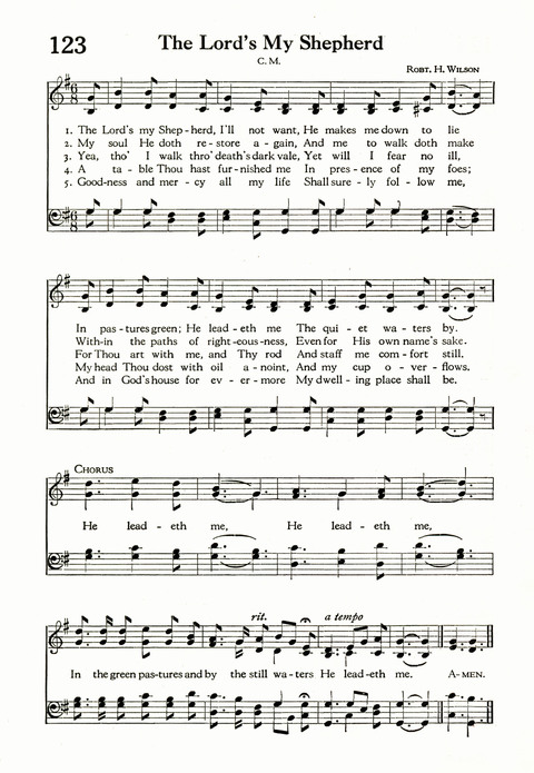 The Abingdon Song Book page 105