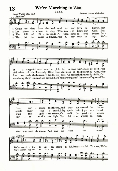 The Abingdon Song Book page 12
