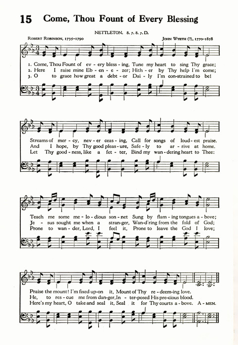 The Abingdon Song Book page 14
