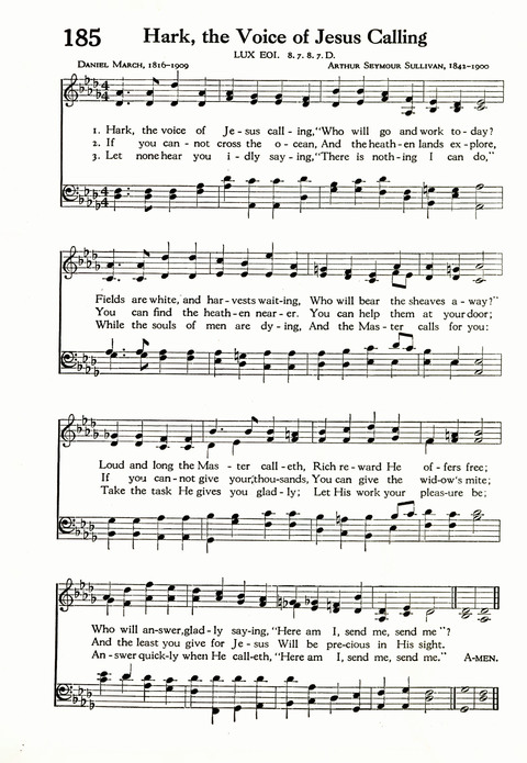 The Abingdon Song Book page 154