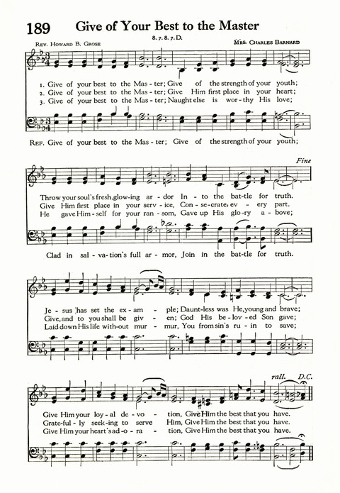 The Abingdon Song Book page 157