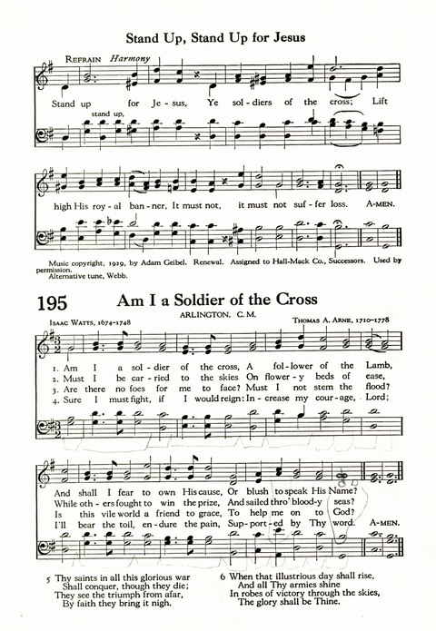 The Abingdon Song Book page 163