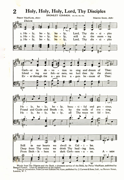 The Abingdon Song Book page 2