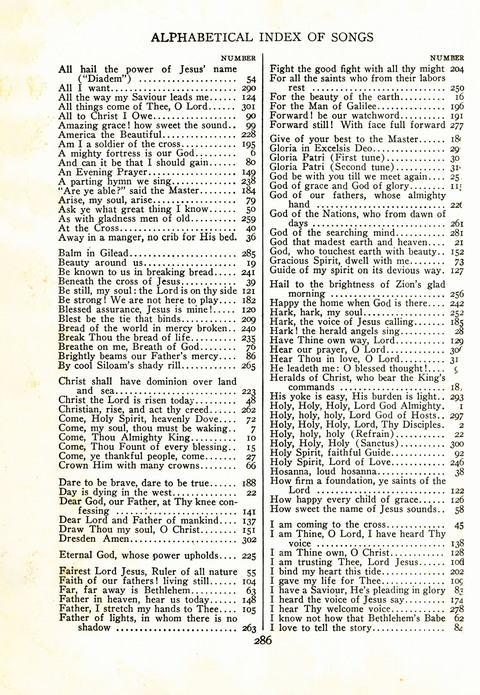The Abingdon Song Book page 276