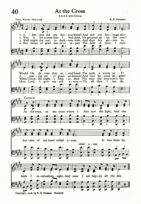 The Abingdon Song Book page 33