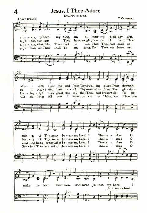 The Abingdon Song Book page 4