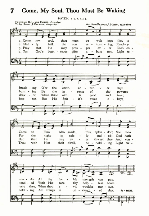 The Abingdon Song Book page 7