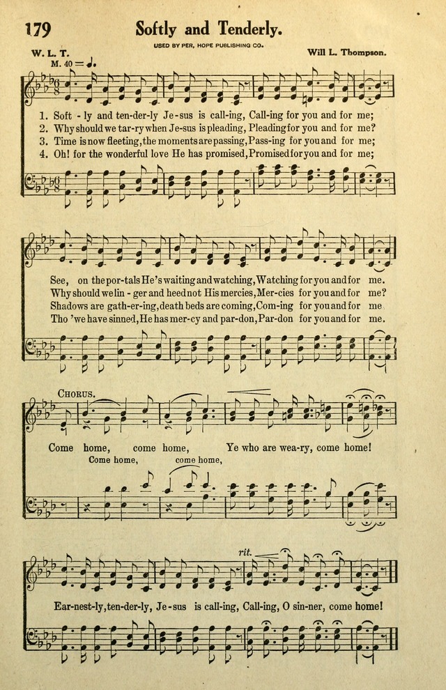 Awakening Songs for the Church, Sunday School and Evangelistic Services page 187