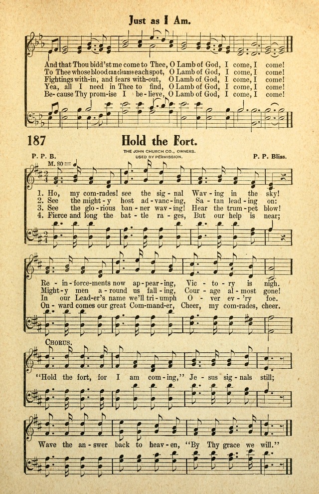 Awakening Songs for the Church, Sunday School and Evangelistic Services page 193