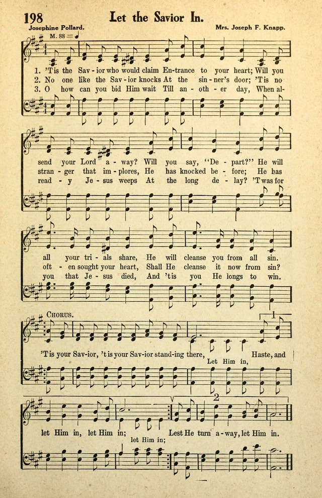 Awakening Songs for the Church, Sunday School and Evangelistic Services page 203