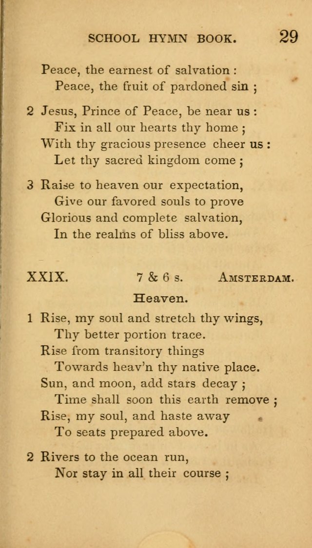 The American School Hymn Book page 29