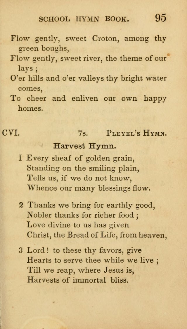 The American School Hymn Book page 95
