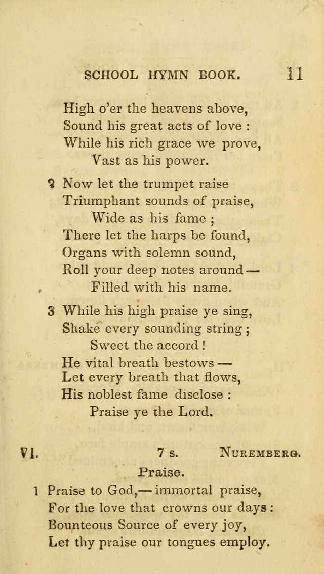 The American School Hymn Book. (New ed.) page 11